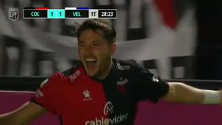 Facundo Garcés anotó el 1-1 de Colón sobre Vélez por la Liga Profesional | VIDEO