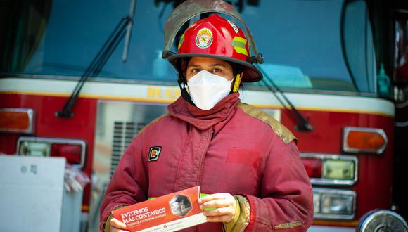 La donación forma parte de una entrega de un millón de mascarillas que ayudará a proteger a casi 15 mil bomberos.