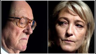 Jean Marie Le Pen ataca a su hija Marine y la acusa de traición