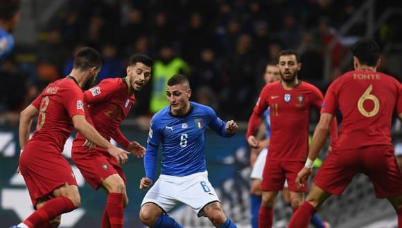 Italia vs. Portugal EN VIVO vía DirecTV Sports: duelo este sábado por la UEFA Nations League. (Foto: AP)