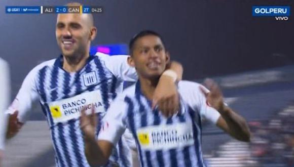 Otra vez Kevin Quevedo: así puso el 2-0 de Alianza Lima frente a Cantolao en Matute. (Foto: captura)