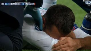 Real Madrid vs. Liverpool: Carvajal rompió en llanto tras dejar la cancha lesionado