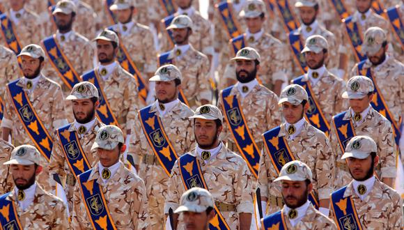 La Guardia Revolucionaria Iraní. (Foto: EFE)