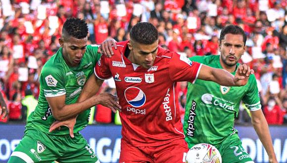 América de Cali igualó ante La Equidad por la fecha 7 de la Liga BetPlay 2022. (Foto: Dimayor)