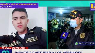 Policía asegura que ya tiene identificados a delincuentes que mataron a joven agente en Carabayllo