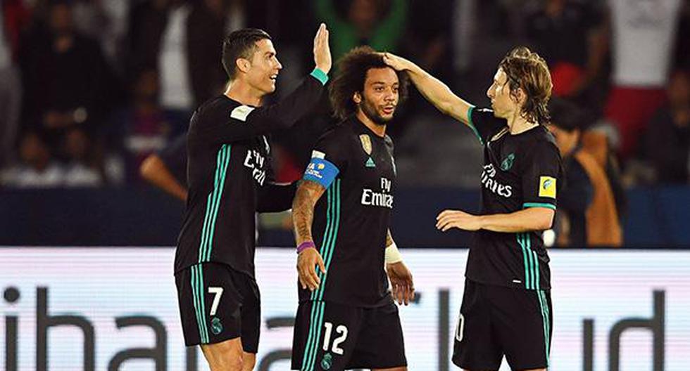 Real Madrid venció 2-1 Al Jazira y clasificó a la final Mundial de Clubes, donde se verá las caras con Gremio. (Foto: EFE)
