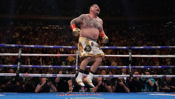 Andy Ruiz, el boxeador del milagro: su físico, su carrera en las sombras y cómo armó la pelea en Instagram. | Foto: AFP