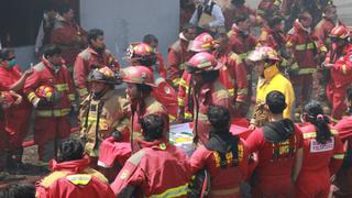 Congreso aprueba dar beneficios póstumos a bomberos héroes