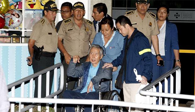 Alberto Fujimori cumplió más de 100 días internado en la clínica Centenario de Pueblo Libre. (Foto: Agencia Andina)