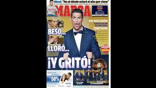 Cristiano Ronaldo: las portadas del mundo tras el Balón de Oro