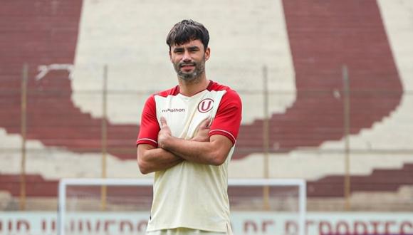 Claudio Yacob se perderá el Universitario vs. Stein por una infección. Foto: Universitario prensa.