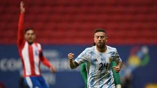 Argentina venció 1-0 a Paraguay y selló su clasificación a cuartos de final de la Copa América