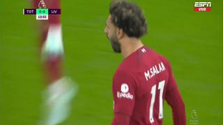 Gol de Salah: el ‘Faraón’ anota el 1-0 de Liverpool ante Tottenham