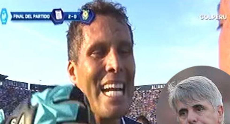 Leao Butrón celebra el título nacional con Alianza Lima y se acordó de Marcelo Grioni. (Video: Gol Perú - YouTube)