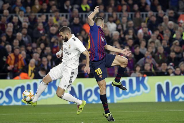 Barcelona vs. Real Madrid: Lucas Vázquez marcó el 1-0 y silenció el Camp Nou. (Foto: AFP/AP/Reuters)
