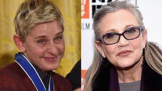 Ellen DeGeneres: “Carrie Fisher era brillante y honesta”