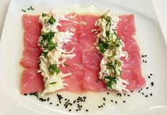 Tiradito de atún: este plato hará una explosión de sabores en tu paladar