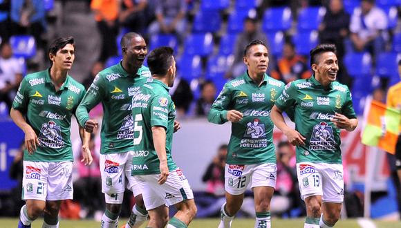 León vapuleó 3-0 a Puebla y consiguió racha histórica de 11 victorias consecutivas en la Liga MX. | Foto: AFP