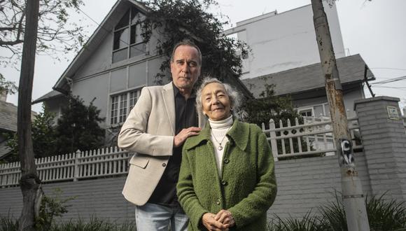 Paul Vega y Delfina Paredes, dos de los personajes claves en “La restauración”. (Foto: Elías Alfageme)