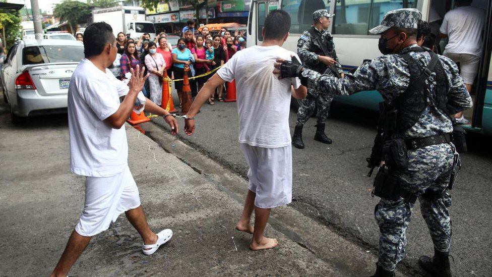 With the entry of new detainees, some inmates have had to be transferred to open the field.  (REUTERS).