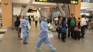 Coronavirus en Perú: refuerzan las medidas de seguridad en el aeropuerto Jorge Chávez | FOTOS