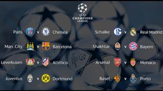 Champions League: estos son los duelos de octavos de final
