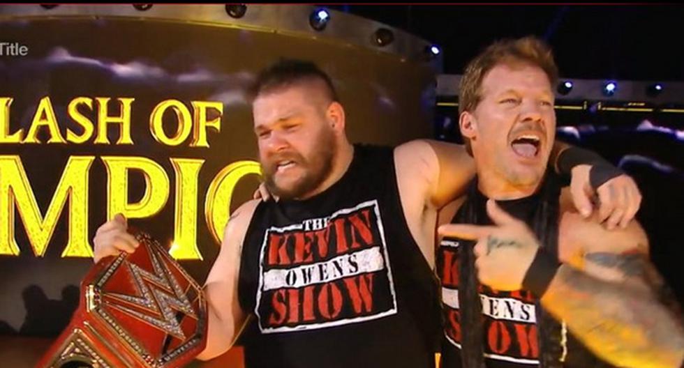 Kevin Owens sigue reinando en Raw con el Campeonato Universal de la WWE. (Foto: WWE)
