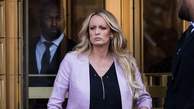 The detailed testimony offered by the former porn actress in court may be one of the grounds for appeal.  (GETTY IMAGES).