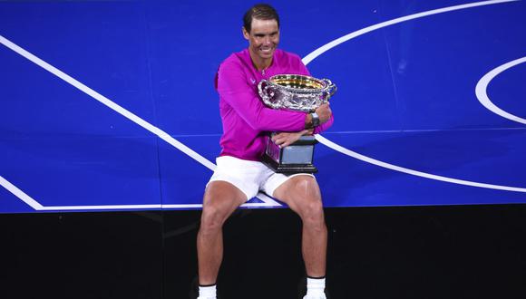 Nadal ganó por segunda vez el Australian Open. (Foto: AP)