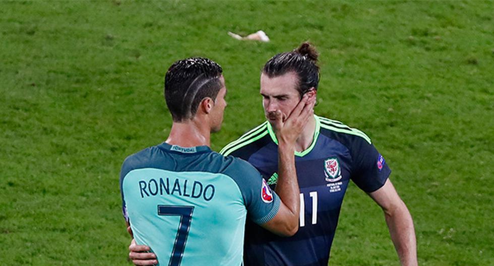 Gareth Bale se pronunció en Twitter sobre la lesión de Cristiano Ronaldo en la final de la Eurocopa.