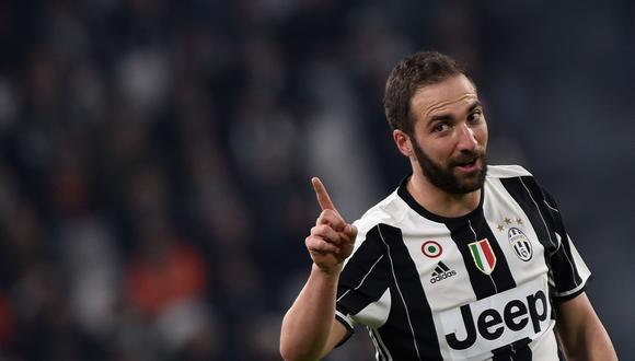 En la temporada pasada, Gonzalo Higuaín concretó 24 goles con la camiseta de la Juventus. Además fue campeón de la Serie A y de la Copa Italia. (Foto: AFP)