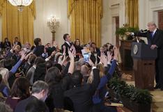 La Casa Blanca asignó normas para los periodistas en sus ruedas de prensa
