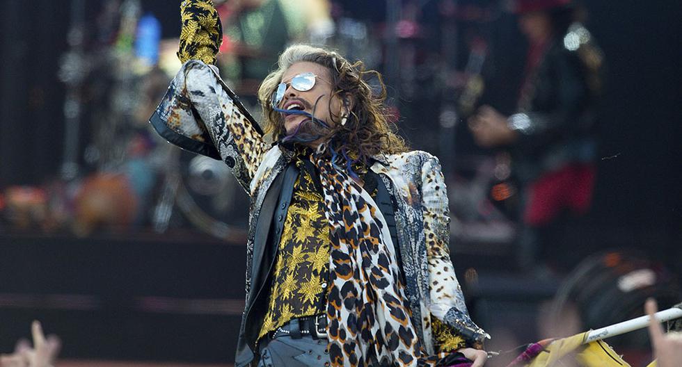 La banda liderada por Steven Tyler, Aerosmith, se presentará por última vez en el Estadio Nacional de Lima este 24 de octubre. (Foto: Getty Images)