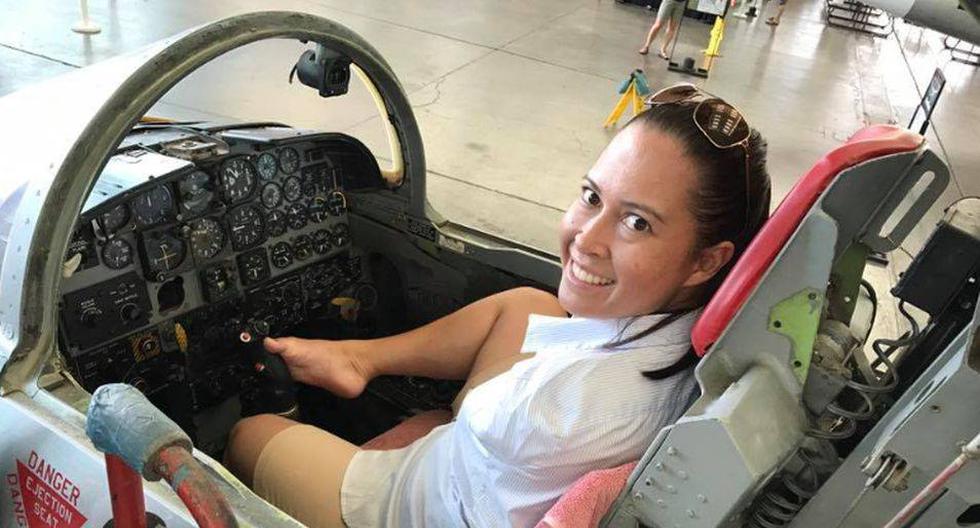 "Cuando vuelo me siento libre, independiente y bajo control", dijo la mujer de 36 años. (Foto: Facebook Jessica Cox)