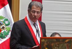 Óscar Urviola pide al Congreso elegir a los magistrados del TC sin cálculos políticos