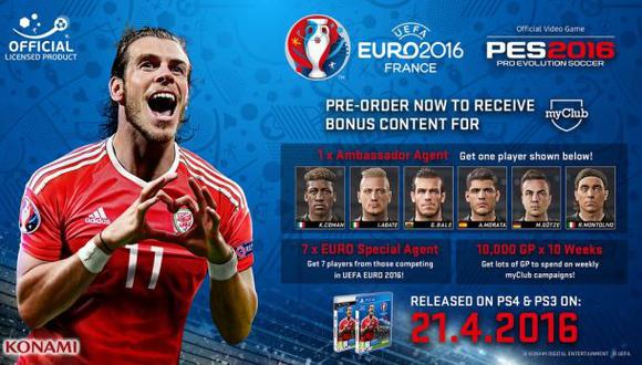Gareth Bale estará en la portada del juego de la UEFA EURO 2016