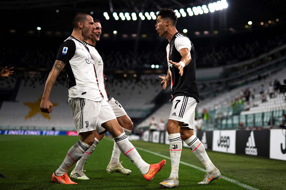Con doblete de Cristiano Ronaldo, Juventus derrotó 2-1 a Lazio | Foto: AFP