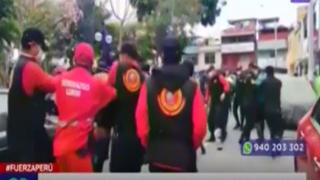 Lurín: ambulantes se enfrentaron a fiscalizadores durante operativo de control | VIDEO