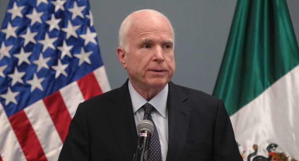 Senador republicano John McCain. (Foto: EFE)