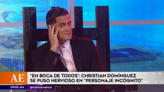 EBT: Christian Domínguez fue sorprendido por Chabelita