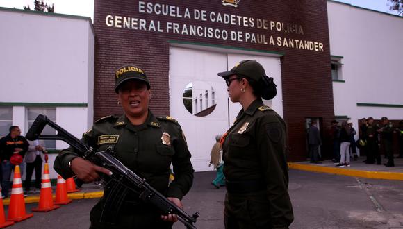 Luego del atentado contra Escuela de Policía General Santander en Bogotá, el presidente de Colombia, Iván Duque, canceló su agenda para regresar a la capital colombiana y ponerse al frente de la situación. (EFE).