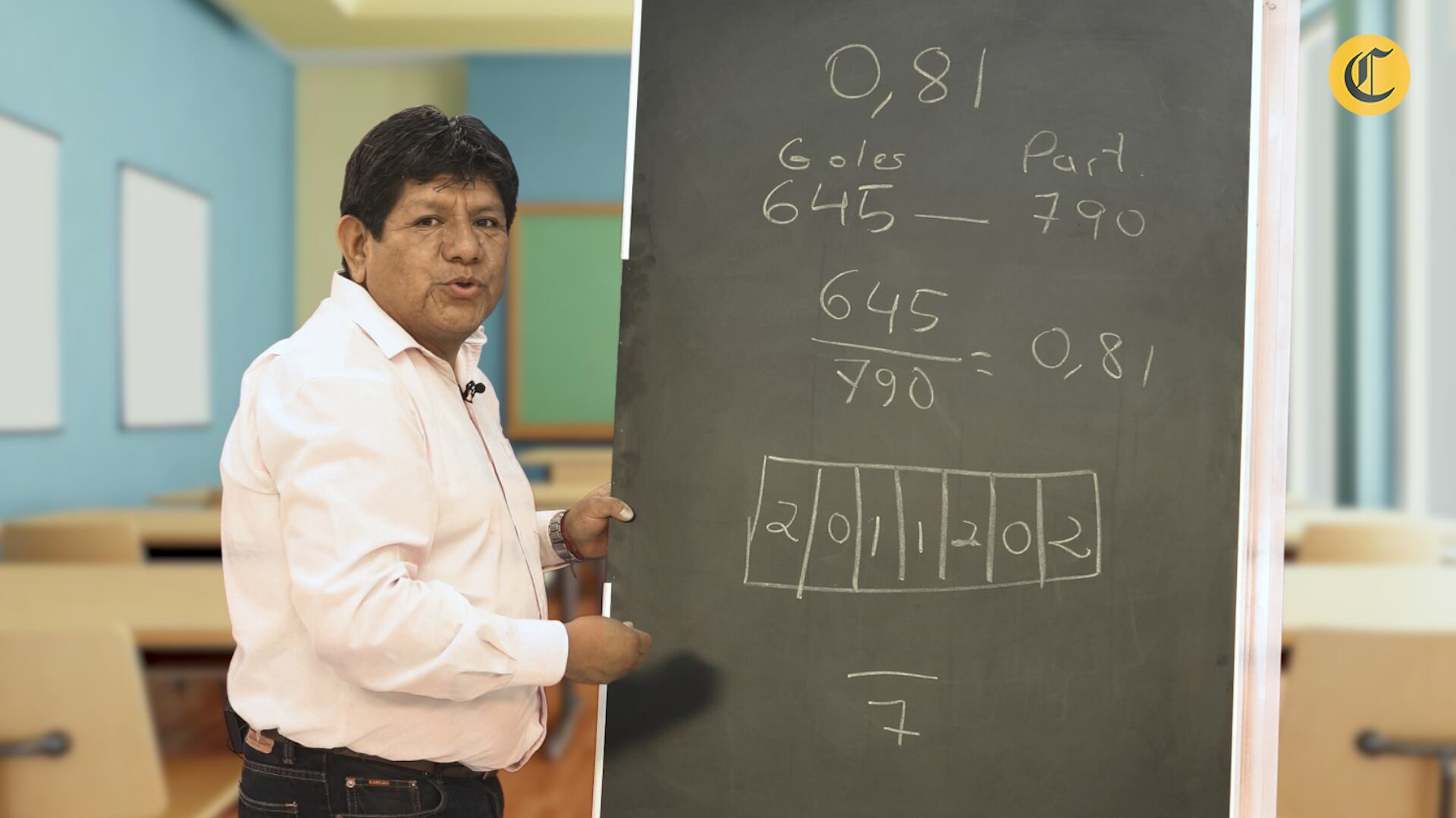 Entre los profesores aliados para la producción de estos videos está el piurano Arturo Mendoza, conocido como la ‘calculadora humana’