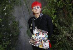 G-Dragon, miembro de Big Bang, estuvo en la Semana de la Moda de París