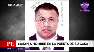 Cercado de Lima: asesinan a hombre cuando bebía licor junto a sus familiares | VIDEO