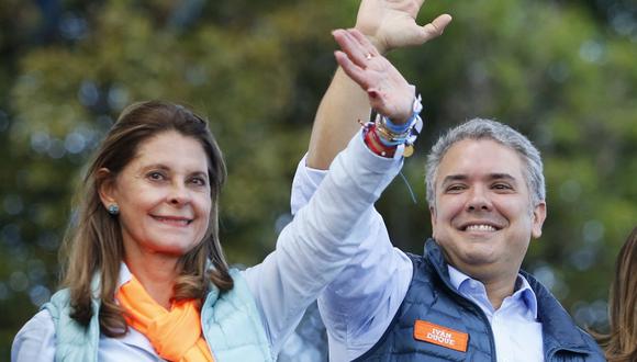 Marta Lucía Ramírez, la compañera de fórmula del presidente electo de Colombia, Iván Duque. (Foto: AP/Fernando Vergara)