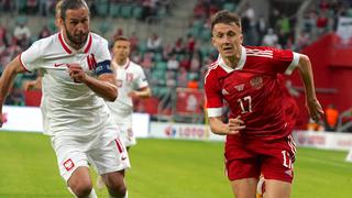 Polonia, sin Lewandowski, empató 1-1 ante Rusia en el amistoso FIFA previo a la Eurocopa
