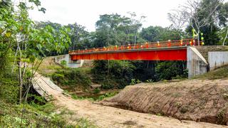 Ucayali: inauguran puente que soporta más de 20 toneladas