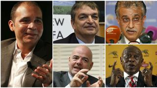 FIFA: conoce a los cinco canditados a la presidencia [FOTOS]