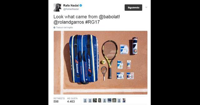 Rafael Nadal (Foto: Twitter)
