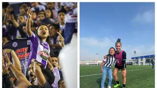 La historia de la niña barrista que cumplió el sueño de conocer al equipo femenino de Alianza Lima